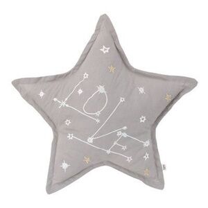 ED Ellen DeGeneres Starry Night - Soft 100% Cotton Grey with White
